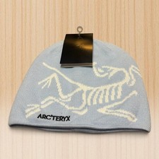 Arc'teryx Bird Head Toque Beanie Light Blue Hat Merino Wool Hat for Winter NWT