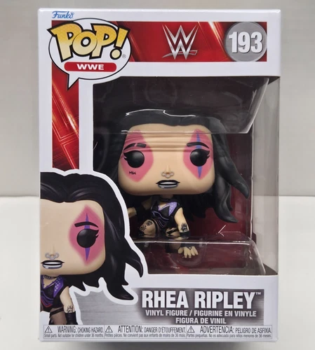 RHEA RIPLEY - WWE WWF Funko POP! #193 Collectible Vinyl Figure NEW / BOX WEAR