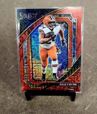 2022 Panini Select - Suite Level Nick Chubb #341 Red Prizm /49 Cleveland Browns