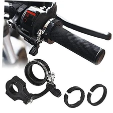 7/8Inch 22mm 1Inch 25mm Black Cruise Control Throttle Lock Kits for Universal 