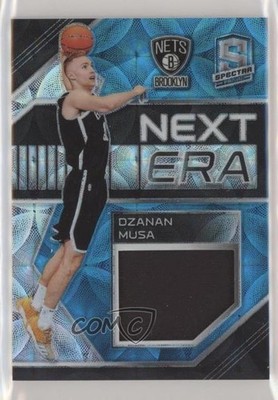 2018-19 Panini Spectra Next Era Neon Blue Prizm 38/49 Dzanan Musa Rookie RC 00ix