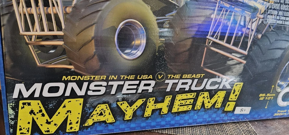 Camión monstruo SCALEXTRIC MAYHEM enorme pista C1302 **sin probar** Foto 3 de 4