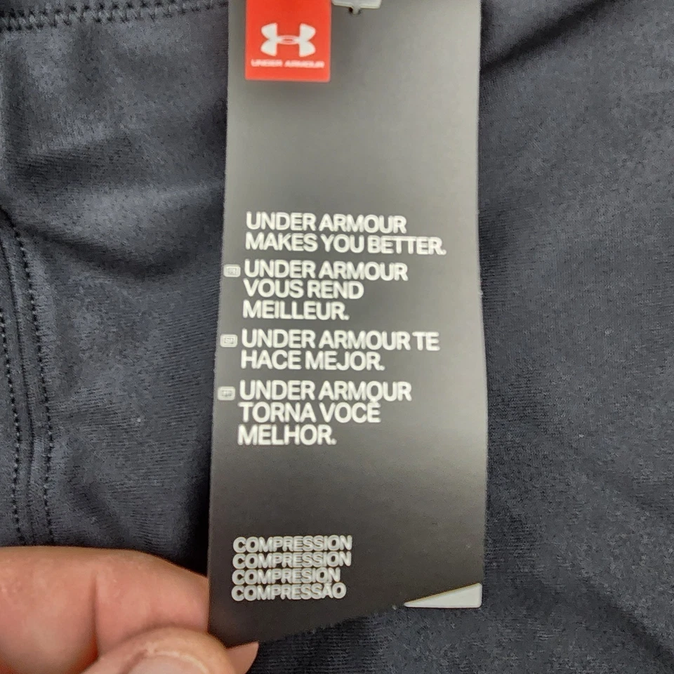 Under Armour Mens Compression Shorts XL TG EG Black Athletic Performance - Image 3 of 4
