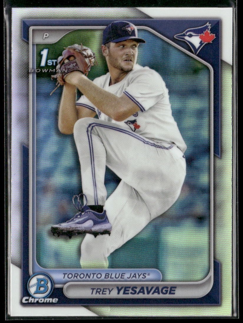 2024 Bowman Chrome Draft Trey Yesavage 1st Refractor #BDC-92