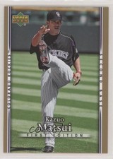 2007 Upper Deck First Edition Kazuo Matsui #202 0q3