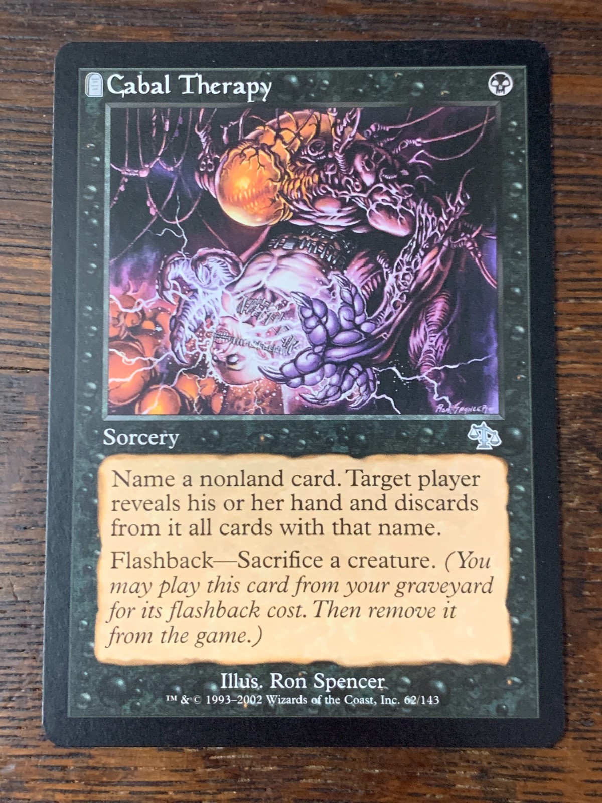 MTG - Cabal Therapy - 62/143 - Judgment - Sorcery