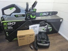 Ego Power+ 16 Chain Saw Kit With 4.0Ah Battery And Charger! 