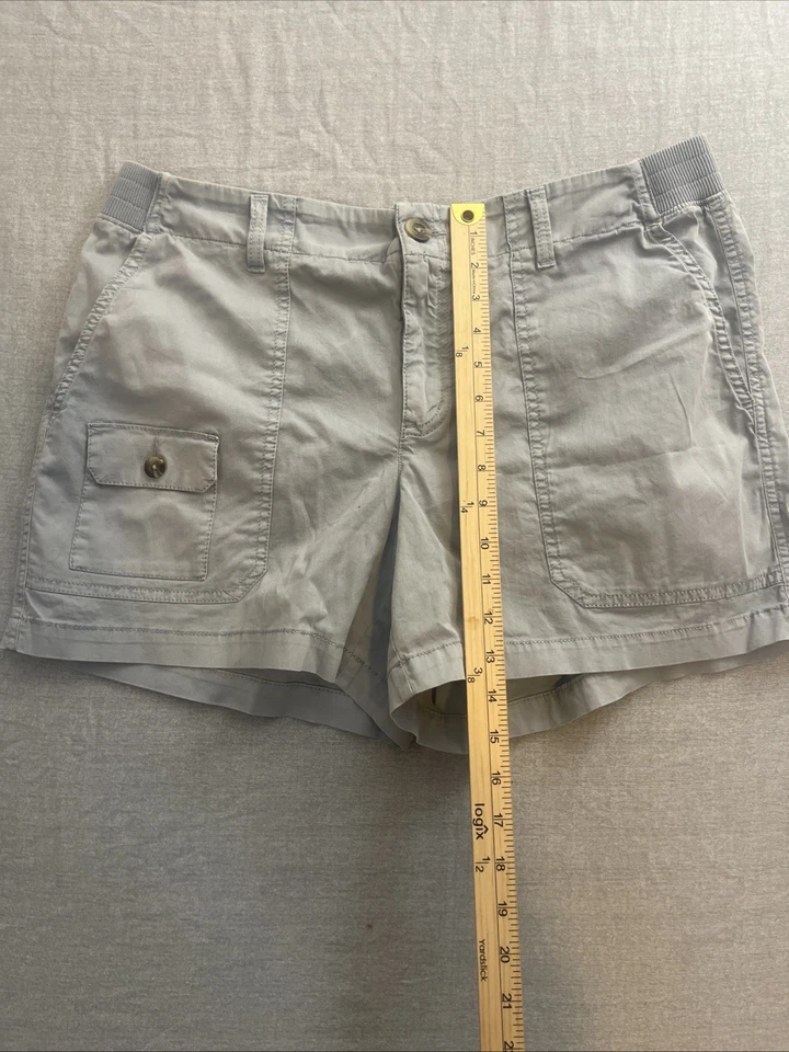 Pantalones cortos cargo Sonoma azul claro para mujer talla 16- senderismo camping aire libre Foto 3 de 4