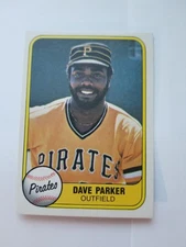 1981 Fleer #360 Dave Parker Pittsburgh Pirates