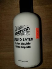 MEHRON 9oz LIQUID LATEX CLEAR