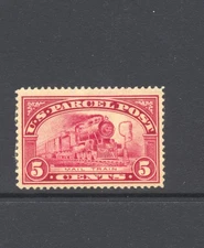 USA 1912 Parcel Post SG P 427 Railway MH