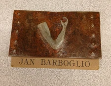 Jan Barboglio Tag IRON ARM Mexico ORIGINAL TAG 2" (TAG ONLY)