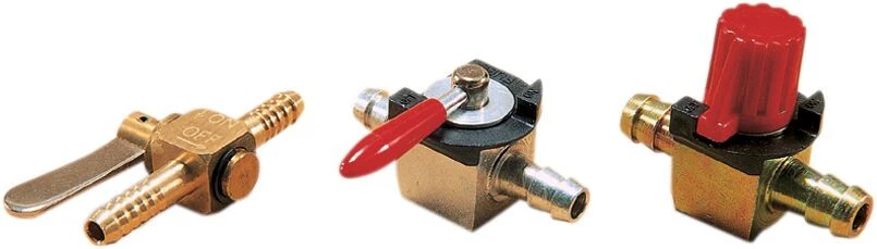 Motion Pro Moto Motorcycle Motorbike In-Line Fuel Valve Gold - Image 2 of 2