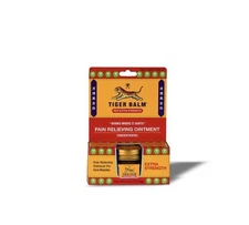 Tiger Balm Extra Strength Pain Relieving Ointment.