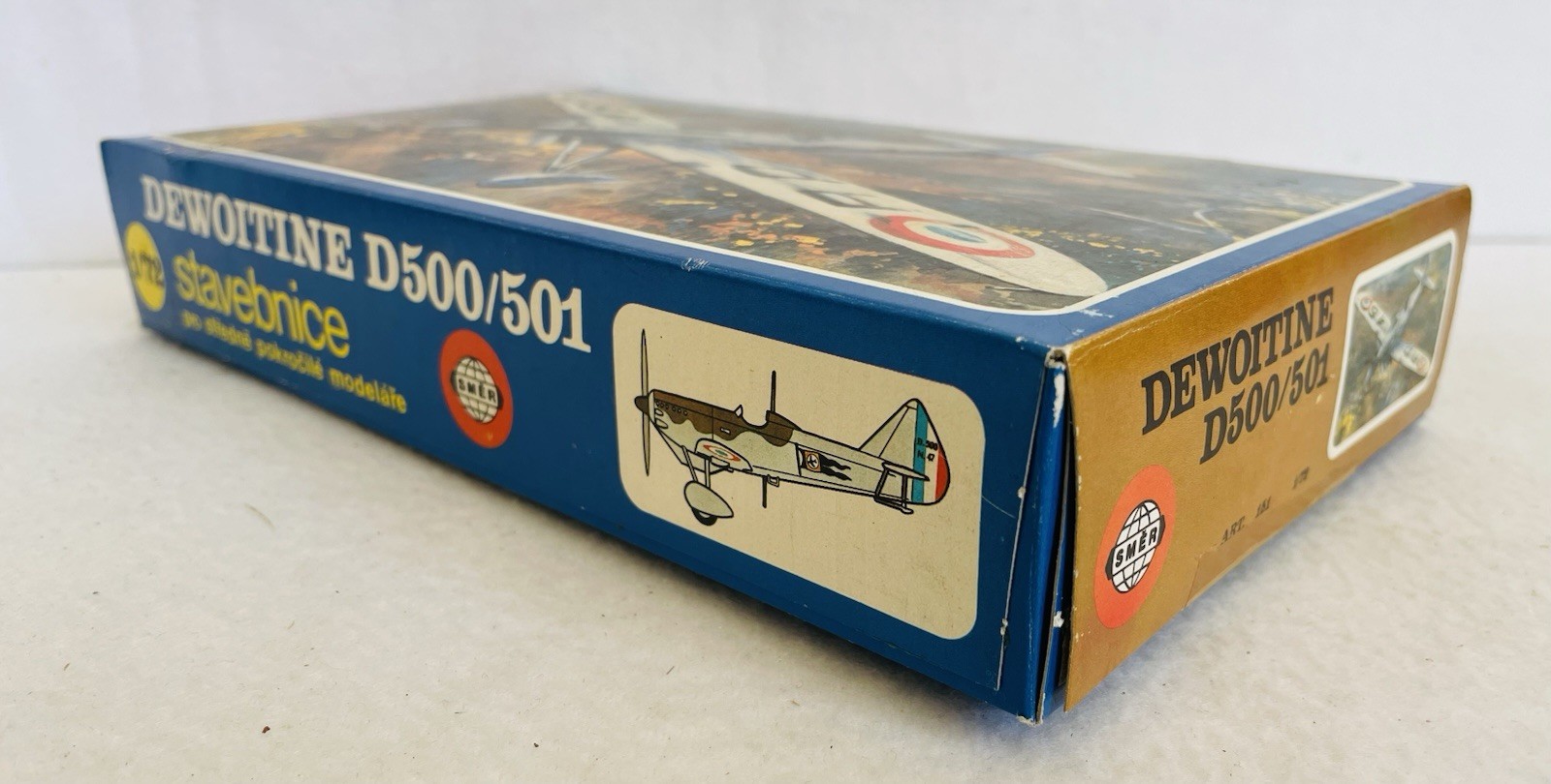 Vintage SMER 1/72 Dewoitine D500/501 Airplane Model Kit - New & Sealed