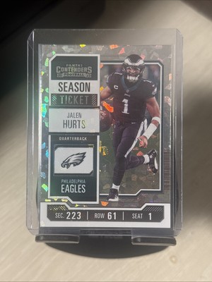 NFL Panini Philadelphia Eagles Lot 2023 Jalen Hurts Cracked Ice/25 , NT /49 +mor