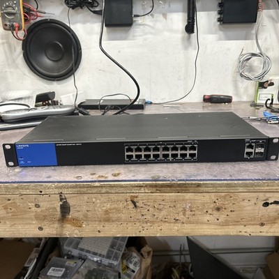 Linksys LGS318P 18-PORT SMART Gigabit PoE+ Network Ethernet Switch