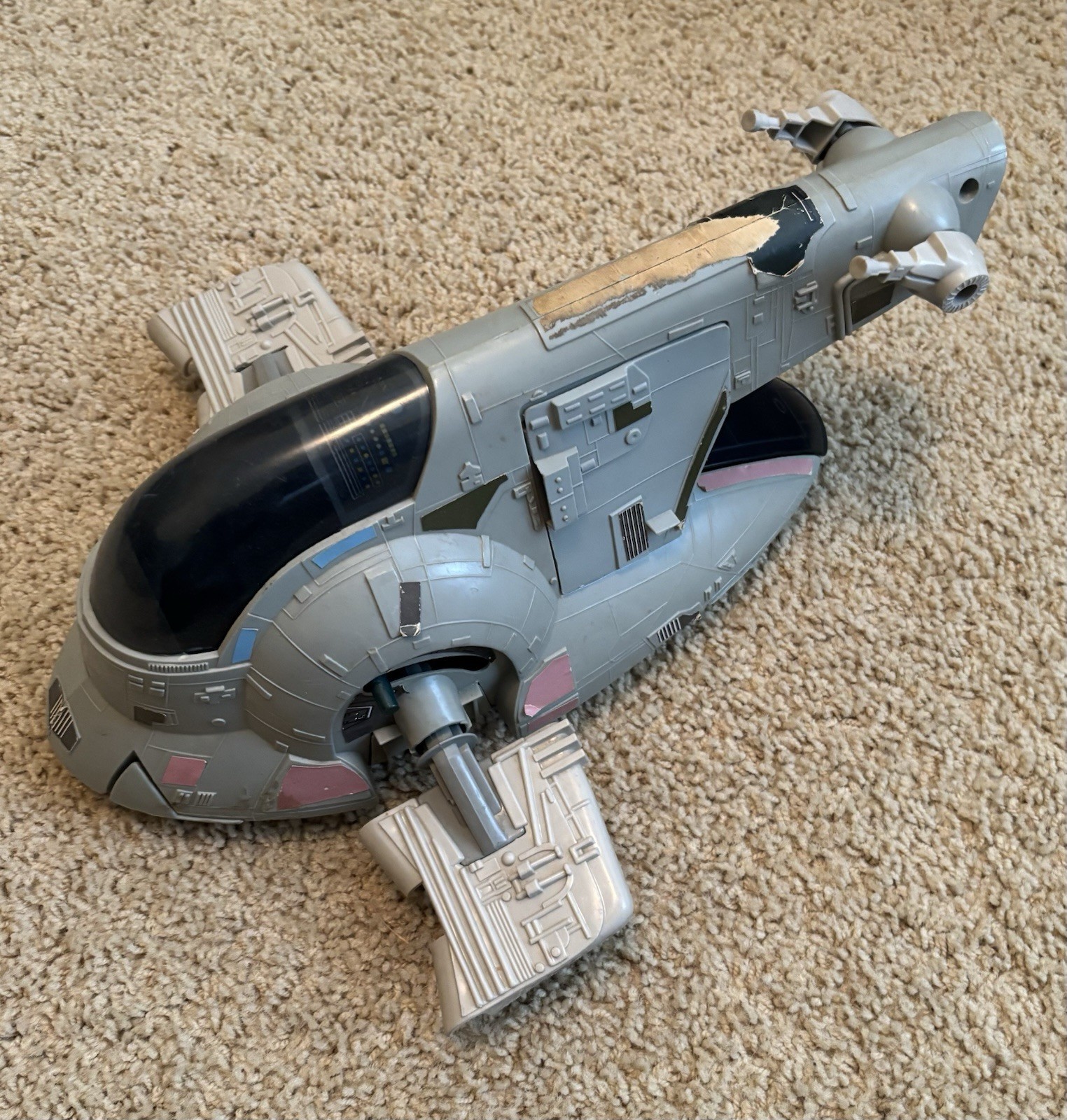 Star Wars Slave 1 Complete 1981 Kenner Boba Fett  V2