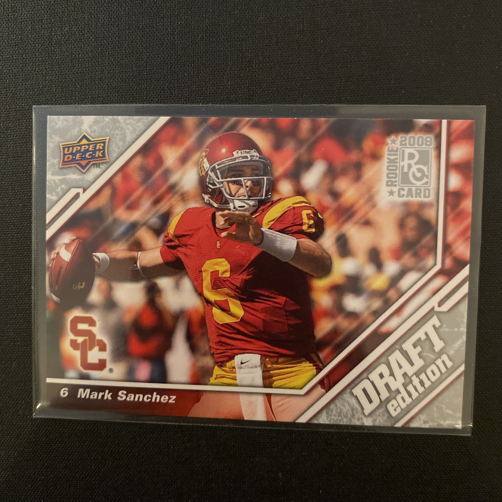 2009 Upper Deck Draft Edition - Mark Sanchez #102 (RC) USC Trojans