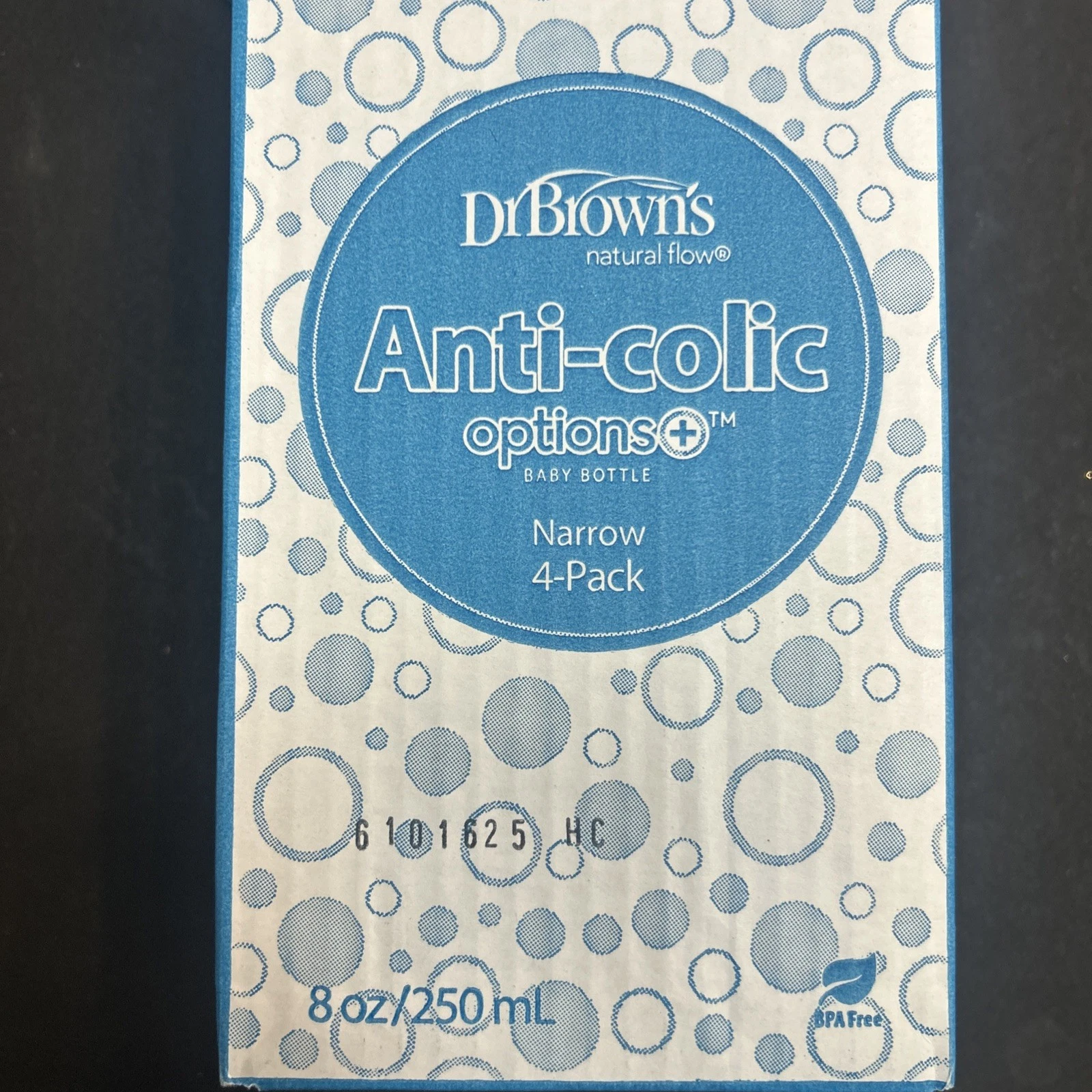 Dr. Brown’s Options Baby Bottle, 8oz - 4 Pack New open box