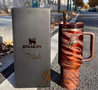 #ad Stanley X Tyla Tyger Limited Edition Cup Quencher H2.0 Flowstate Tumbler 40 oz $48.00