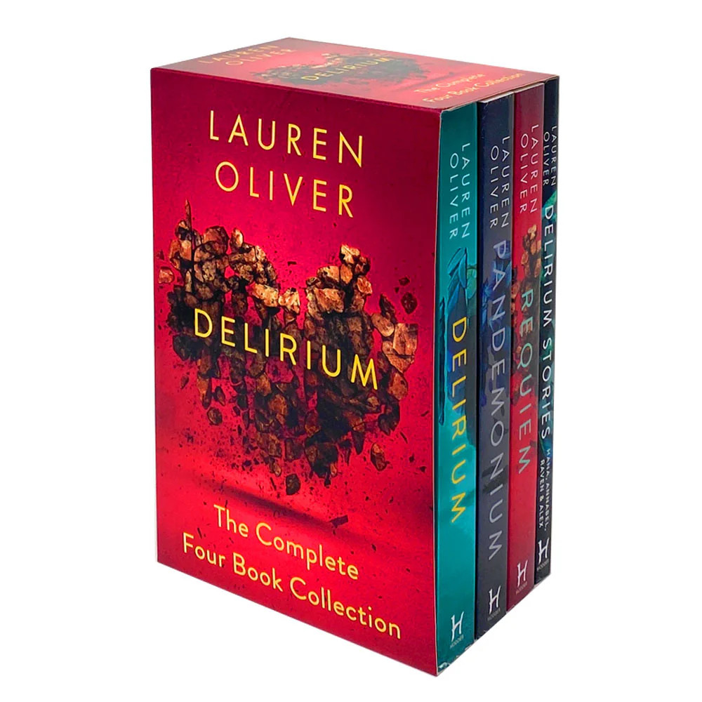 Delirium Series The Complete 4 Books Collection Box Set by Lauren Oliver PB NEW - Image 8