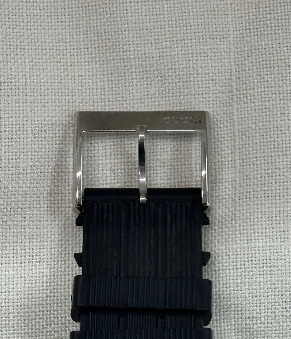 Gucci Rectangular Square Face Unused Rubber Belt … - image 10
