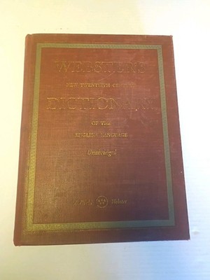 Webster's New Twentieth Century Dictionary: 1950 Unabridged