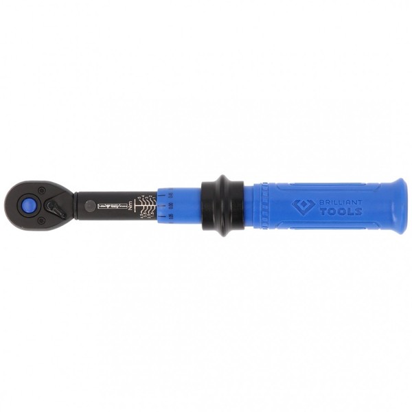 "Brilliant Tools 1/4\" Ratschen-DrehmomentschlüSsel Umschaltbar, 1-5 Nm"-image