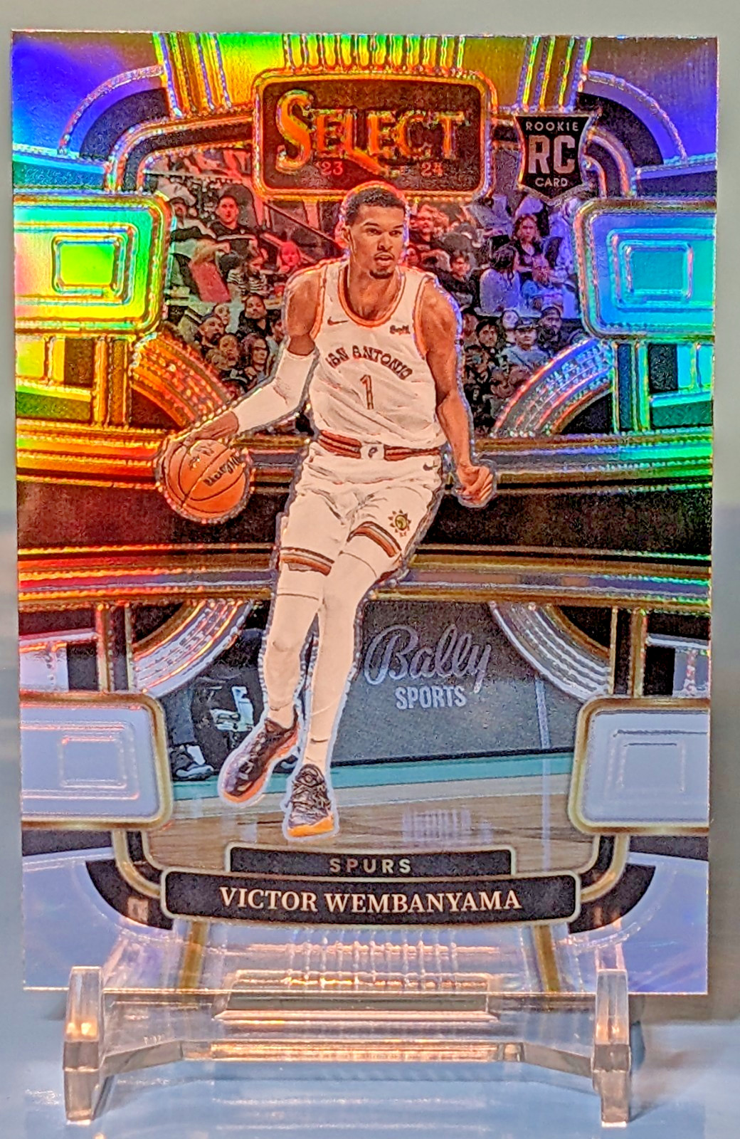 2023 Victor Wembanyama Rookie Select Concourse Silver Prizm - San Antonio Spurs
