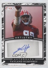 2022 SAGE Artistry Auto Tayland Humphrey #A-TH Auto 0hw3