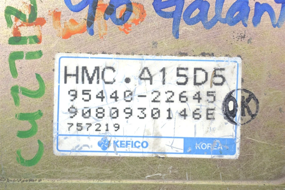 9544022645 Hyundai Accent 1997 Transmission Control Unit TCU Module 1D1 548 B5 - Image 3 of 4