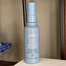 Aveda Smooth Infusion Style Prep Organic Smoother 3.4 oz/100 ml NEW