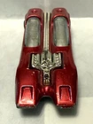 Vintage 1968 Hot Wheels Redline Splittin Image Red Car Die Cast w/button
