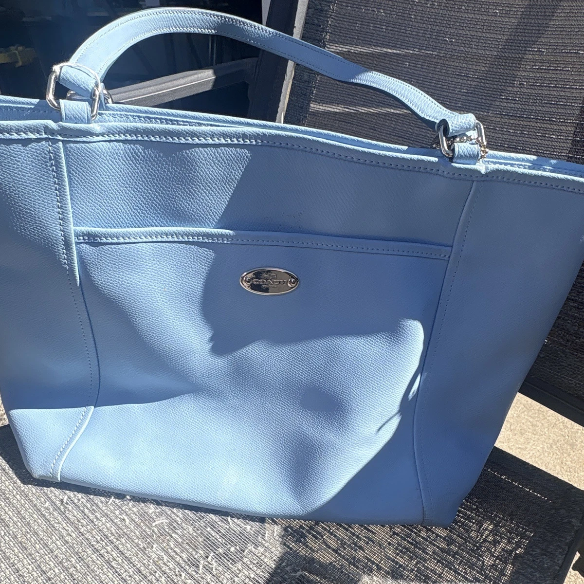 Coach Tote Blue Bags & Handbags for Women for sale - eBay