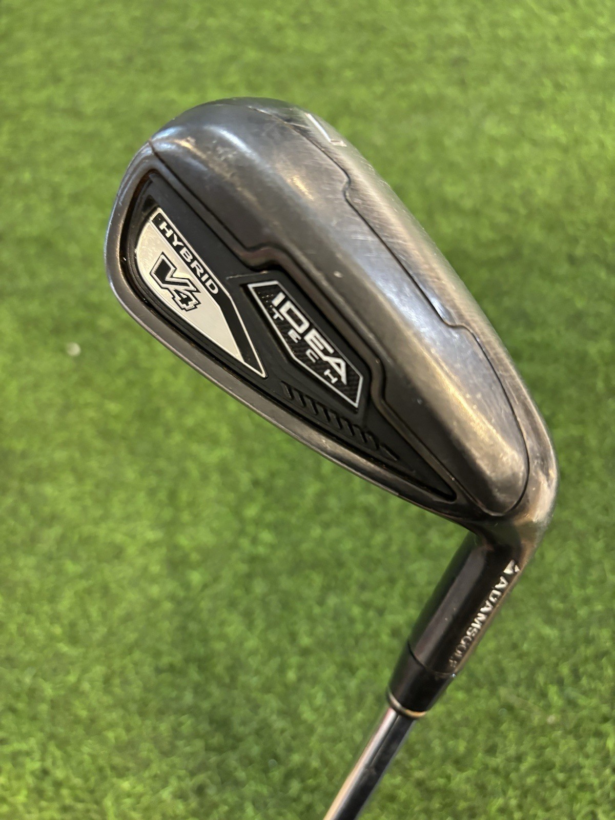 Idea Tech V4 Black Finish 7 Iron Hybrid Golf Club, Regular