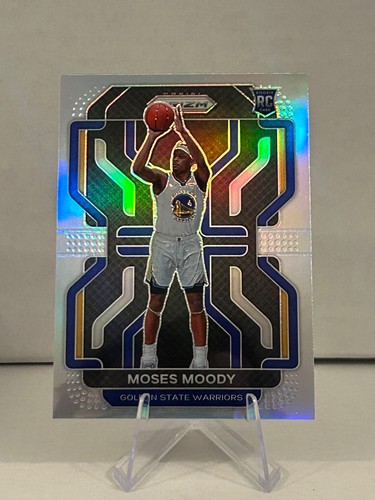 Moses Moody [Silver Prizm] #308 2021 Panini Prizm card