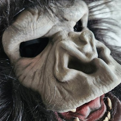 Zagone Studios Two Bit Roar Gorilla Latex Face Mask w/ Moving Jaw