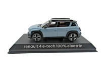 Original Renault Modellauto Renault 4 E-Tech 2025 Blau 1/43 Neu 7717300648