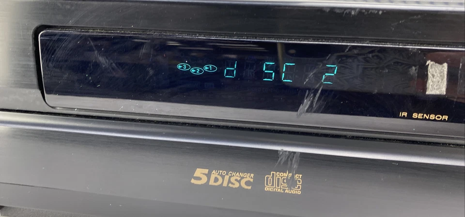 Marantz CC-48U BL 5 Disc CD Changer Player No Remote NEEDS REPAIR - Image 4 of 4