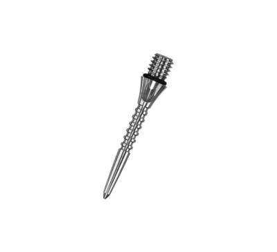 TARGET TITANIUM PRO GROOVED NATURAL CONVERSION STEEL TIP POINTS - SET OF 3