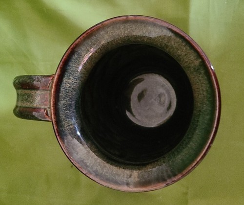 Vintage Blue Forest Pottery Grand Prix City Melbourne Stoneware Australia Made - Picture 3 of 5