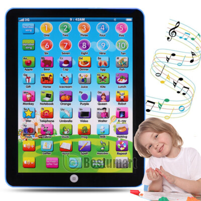 Educational Learning Toy Pad Gift for Kids Age Year