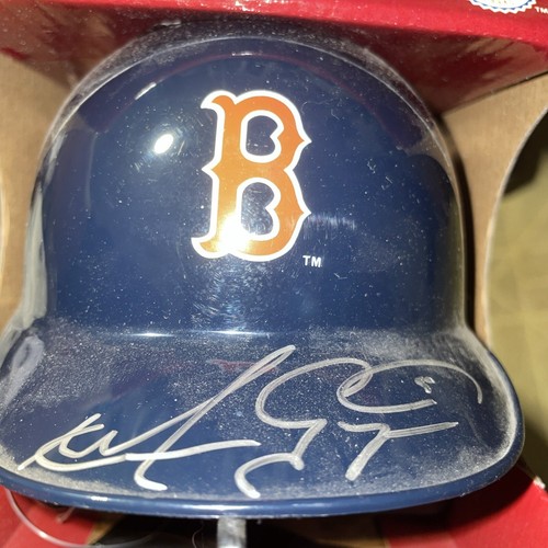 Upper Deck Nomar Garciaparra Boston Red Sox Signed Autographed Mini Helmet - Picture 7 of 8