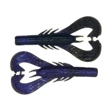 Googan Baits GKC GPU Krackin' Craw 4’’ Green Pumpkin Purple ( 7 Pack ) X 4 Packs