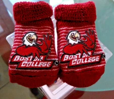 Boston College Eagles - Baby Booties in Giftbox - NCAA - Two Feet Ahead 