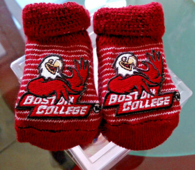Boston College Eagles Babyschuhe in Geschenkbox NCAA zwei Füße voraus