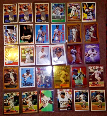BARRY BONDS LOT OF 30 PREMIUM SP'S INSERTS! NRMT+