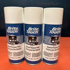 Brite Touch BT40 Gloss White General Purpose Automotive Spray Paint (3 Pack)
