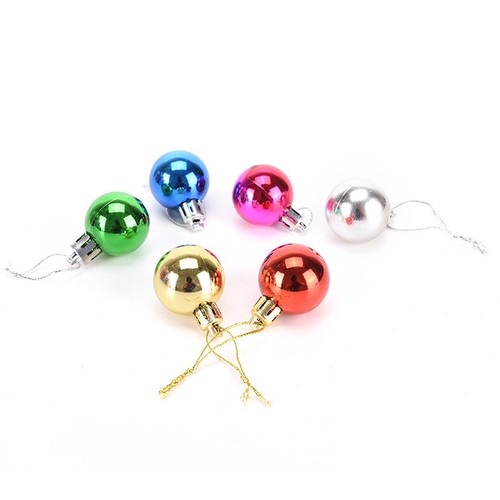 24-PCS-Christmas-Tree-Ball-Baubles-Party-Wedding-Hanging-Ornament-Supplies-New